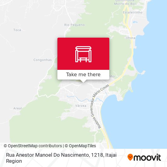 Rua Anestor Manoel Do Nascimento, 1218 map