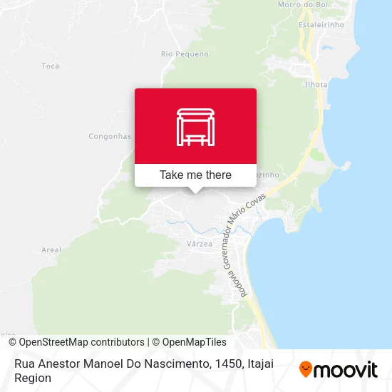 Rua Anestor Manoel Do Nascimento, 1450 map