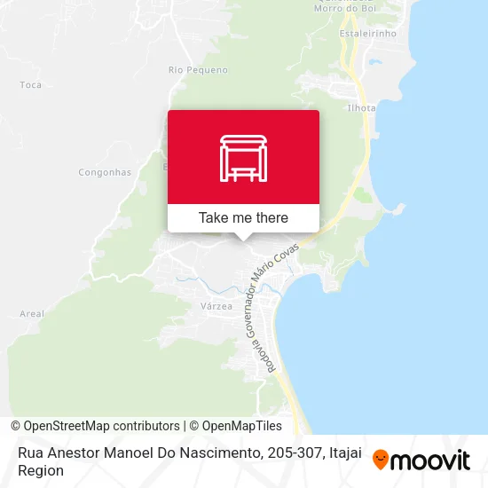 Rua Anestor Manoel Do Nascimento, 205-307 map