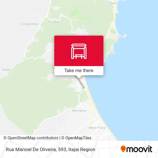 Rua Manoel De Oliveira, 593 map