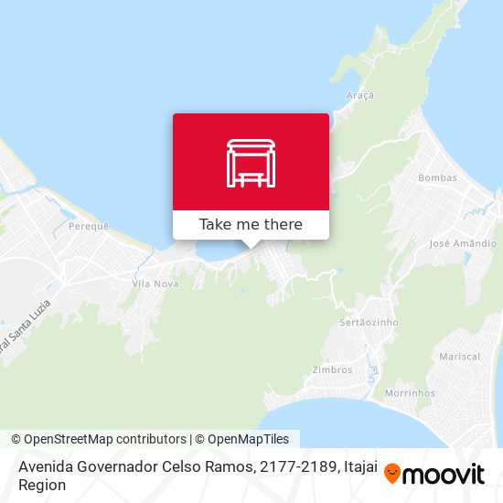 Avenida Governador Celso Ramos, 2177-2189 map