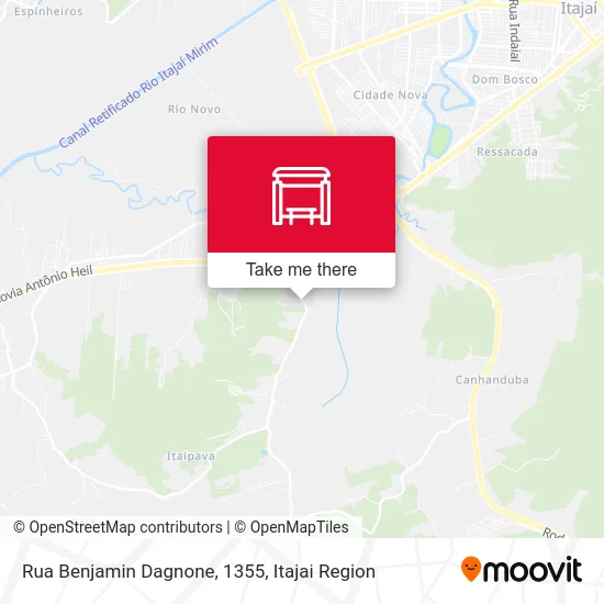 Rua Benjamin Dagnone, 1355 map