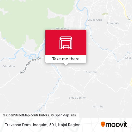 Travessa Dom Joaquim, 591 map