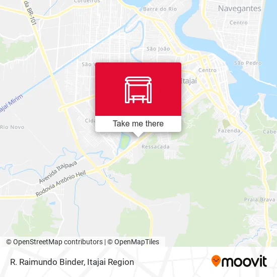 R. Raimundo Binder map