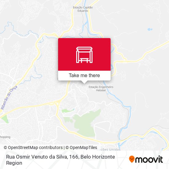 Rua Osmir Venuto da Silva, 166 map