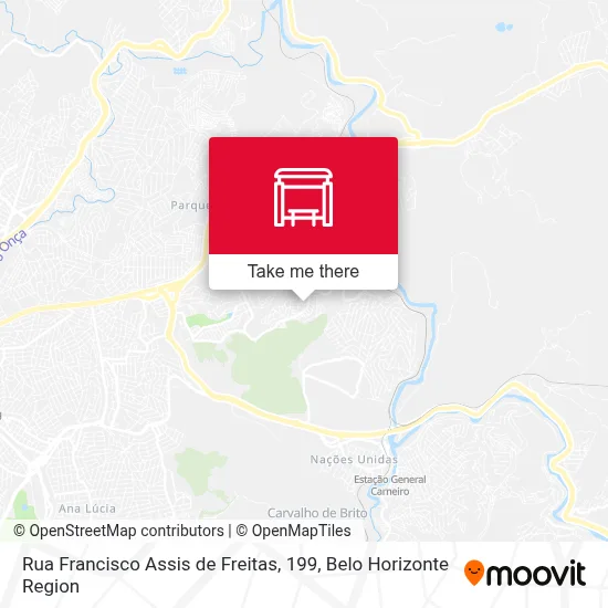Rua Francisco Assis de Freitas, 199 map