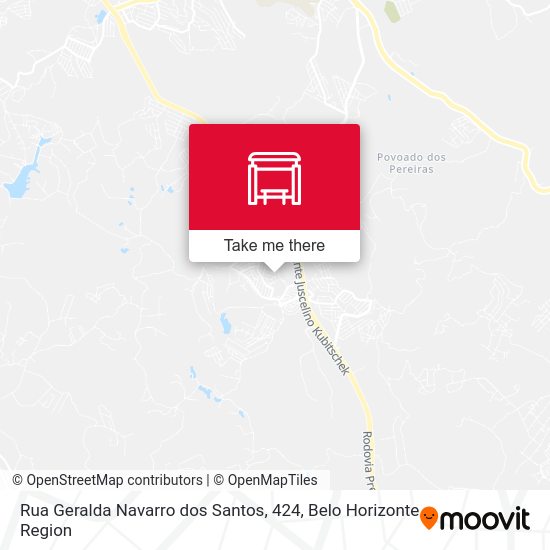 Rua Geralda Navarro dos Santos, 424 map