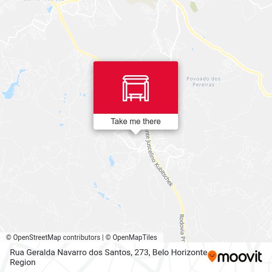 Rua Geralda Navarro dos Santos, 273 map