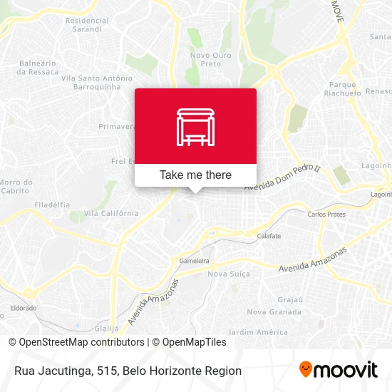 Rua Jacutinga, 515 map