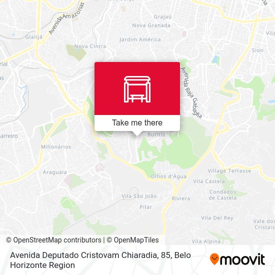Avenida Deputado Cristovam Chiaradia, 85 map