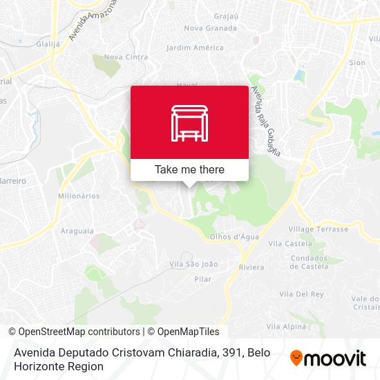 Avenida Deputado Cristovam Chiaradia, 391 map
