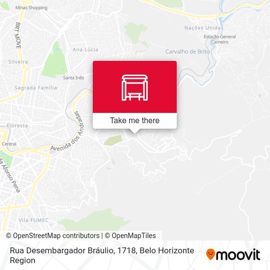 Rua Desembargador Bráulio, 1718 map