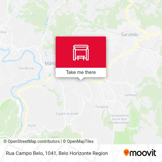 Rua Campo Belo, 1041 map