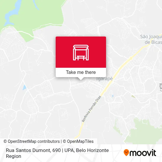 Rua Santos Dumont, 690 | UPA map