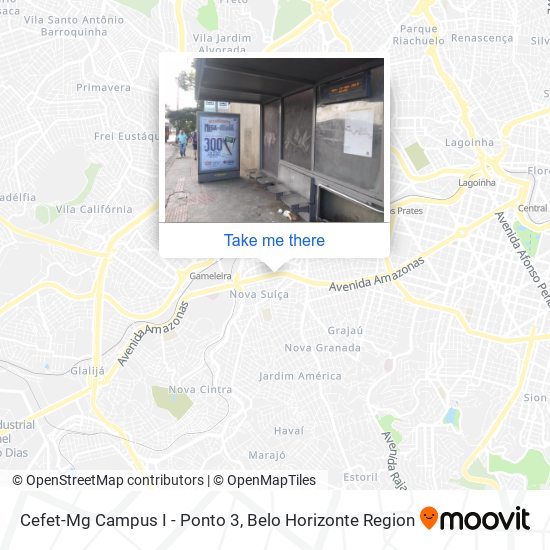 Mapa Cefet-Mg Campus I - Ponto 3