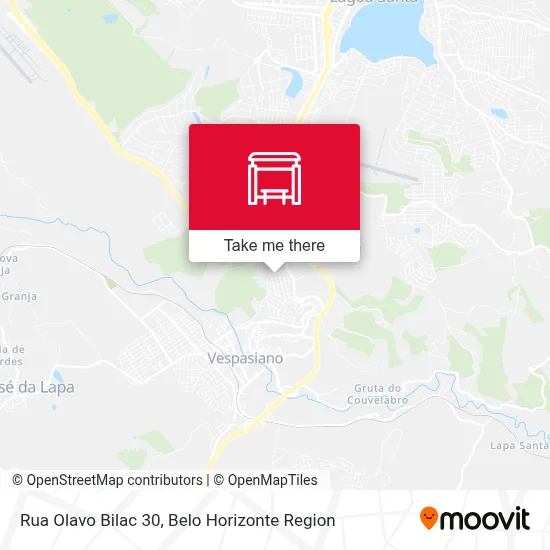 Rua Olavo Bilac 30 map