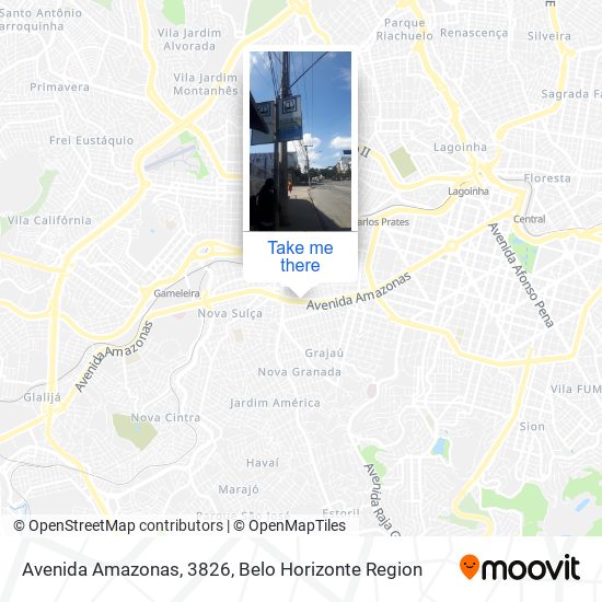 Avenida Amazonas, 3826 map