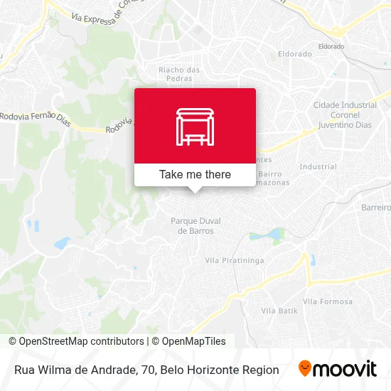 Rua Wilma de Andrade, 70 map