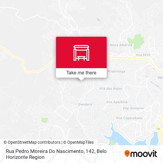 Rua Pedro Moreira Do Nascimento, 142 map
