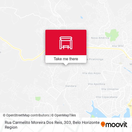 Rua Carmelito Moreira Dos Reis, 303 map