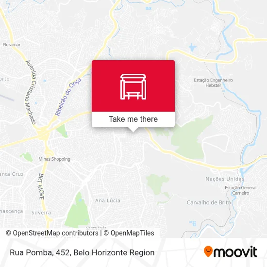 Rua Pomba, 452 map