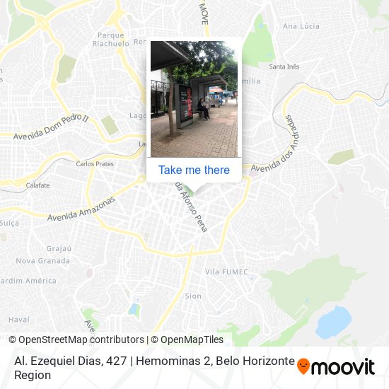 Al. Ezequiel Dias, 427 | Hemominas 2 map