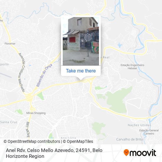 Mapa Anel Rdv. Celso Mello Azevedo, 24591