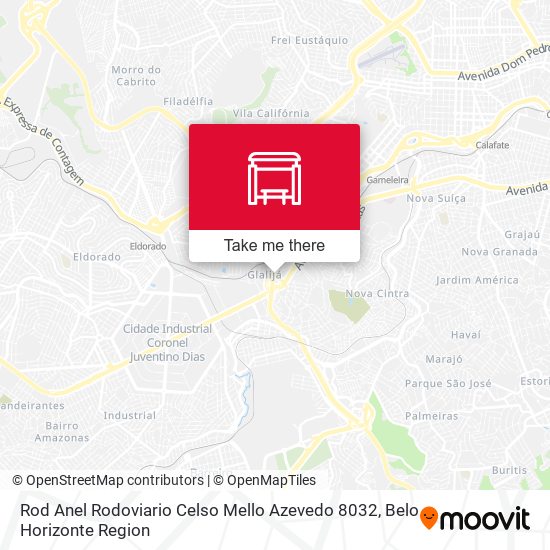 Rod Anel Rodoviario Celso Mello Azevedo 8032 map