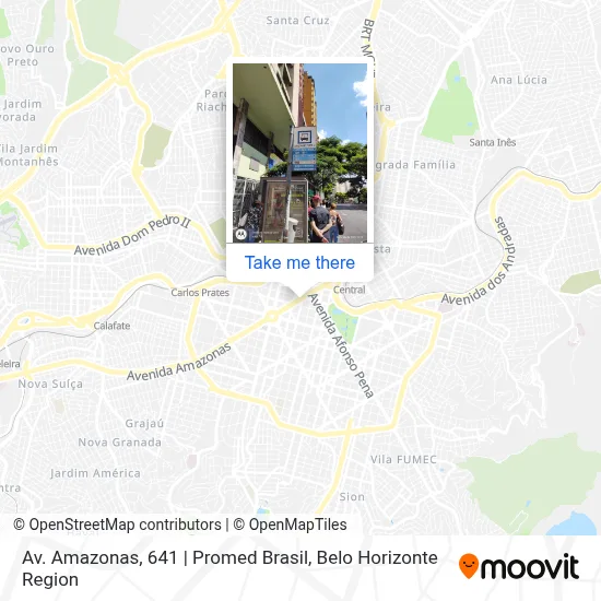 Av. Amazonas, 641 | Promed Brasil map