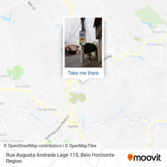 Rua Augusta Andrade Lage 115 map