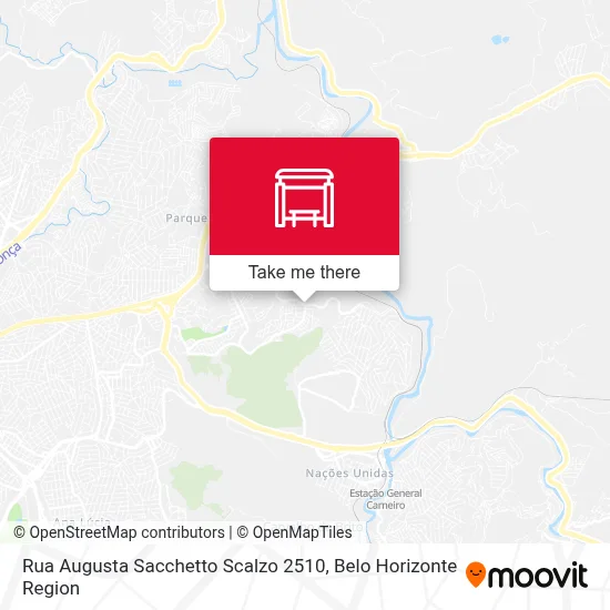 Rua Augusta Sacchetto Scalzo 2510 map