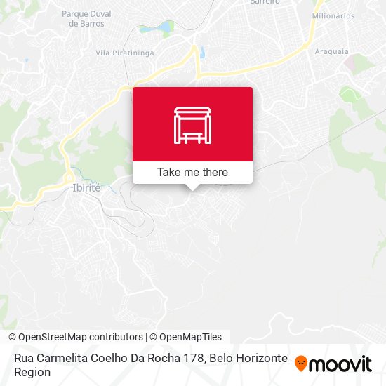 Rua Carmelita Coelho Da Rocha 178 map