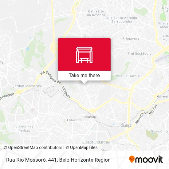 Rua Rio Mossoró, 441 map