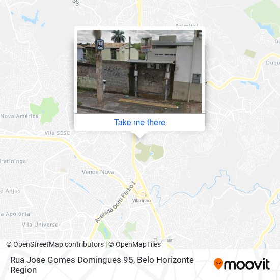 Rua Jose Gomes Domingues 95 map
