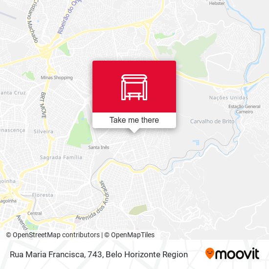Rua Maria Francisca, 743 map