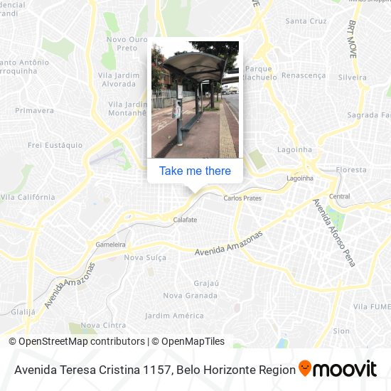 Avenida Teresa Cristina 1157 map