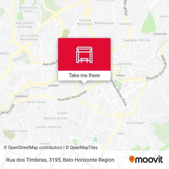 Rua dos Timbiras, 3195 map