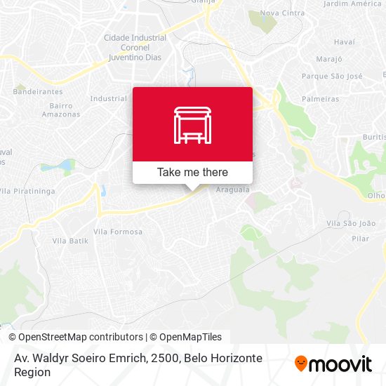 Av. Waldyr Soeiro Emrich, 2500 map