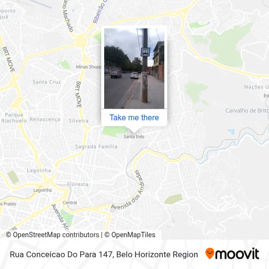 Rua Conceicao Do Para 147 map