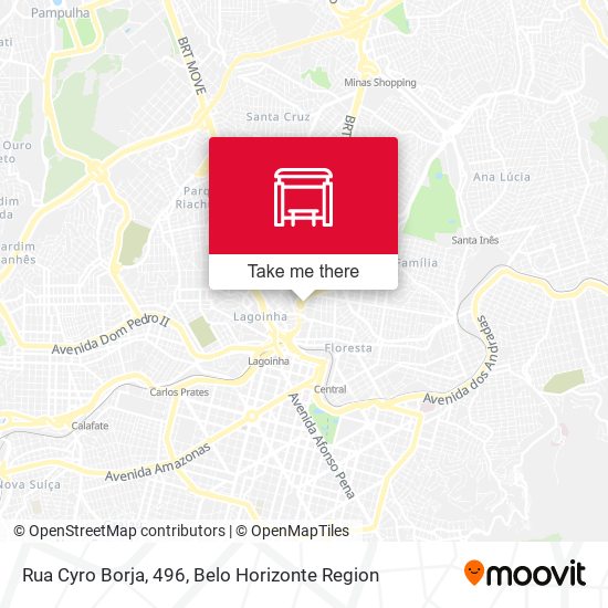 Rua Cyro Borja, 496 map