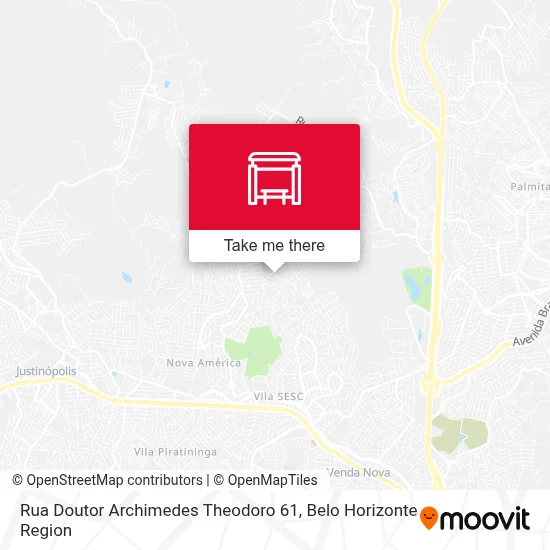 Rua Doutor Archimedes Theodoro 61 map