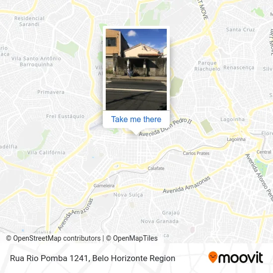 Rua Rio Pomba 1241 map