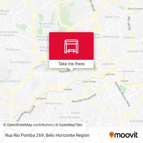 Rua Rio Pomba 269 map