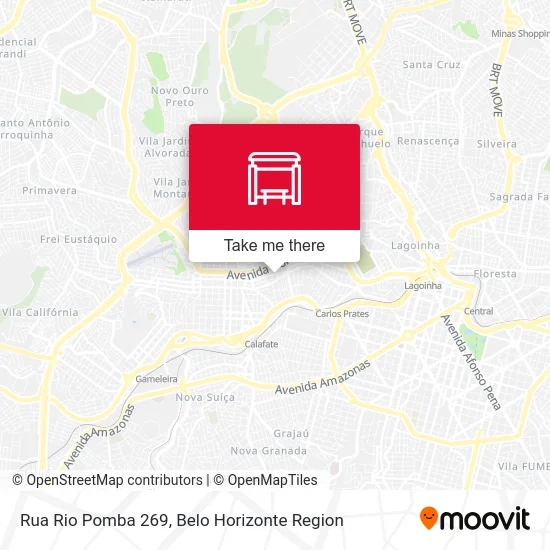 Rua Rio Pomba 269 map
