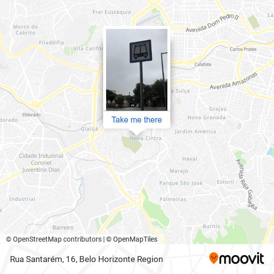 Rua Santarém, 16 map