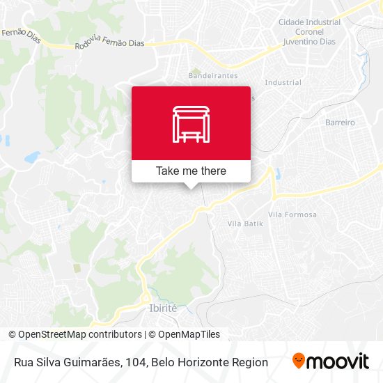 Rua Silva Guimarães, 104 map