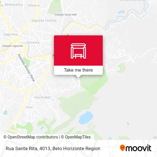Rua Santa Rita, 4013 map