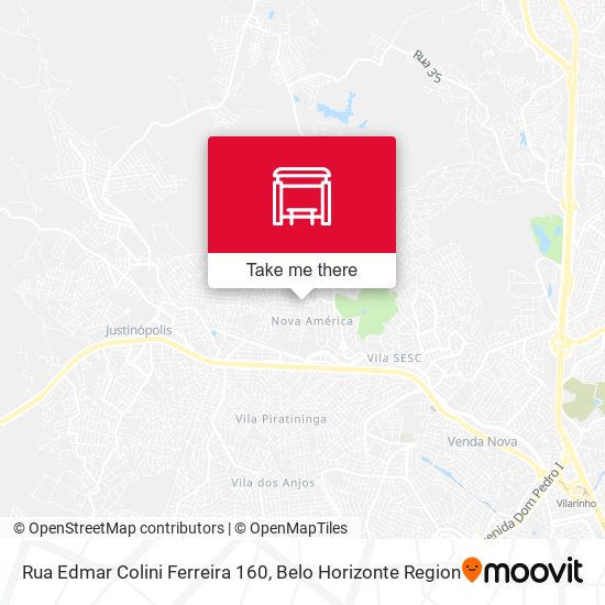 Rua Edmar Colini Ferreira 160 map