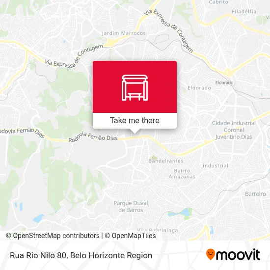 Rua Rio Nilo 80 map