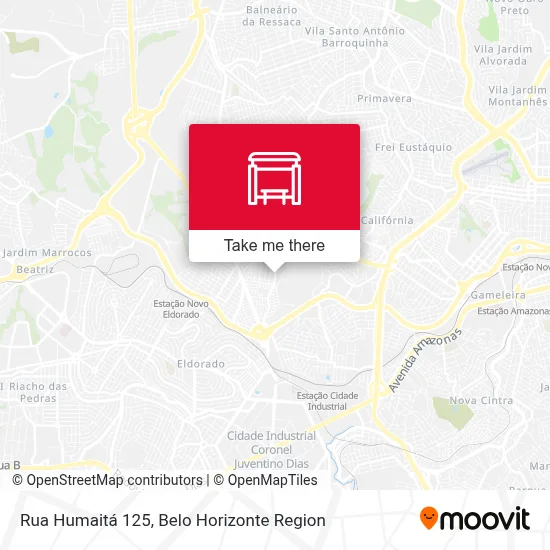 Rua Humaitá 125 map